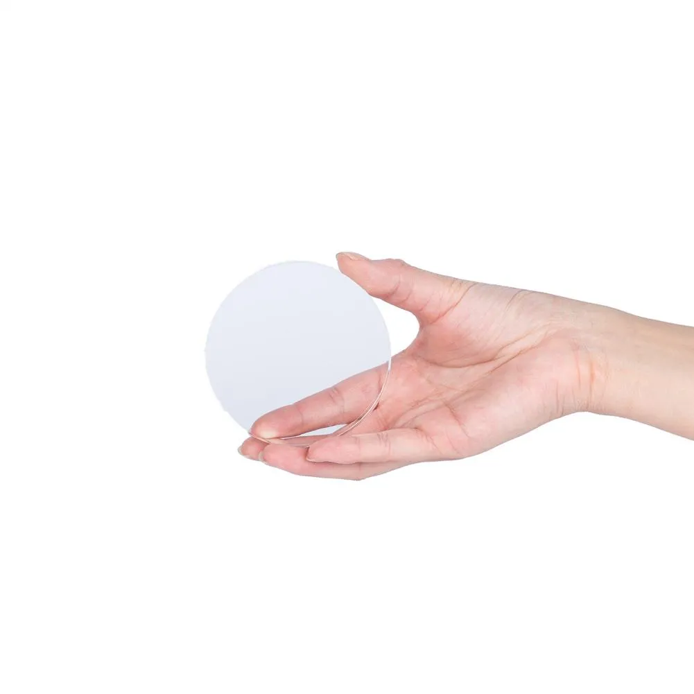 Circle Acrylic Styling Prop Block 3.1"/8cm For Photography and Flat Lays (DEMO STOCK)