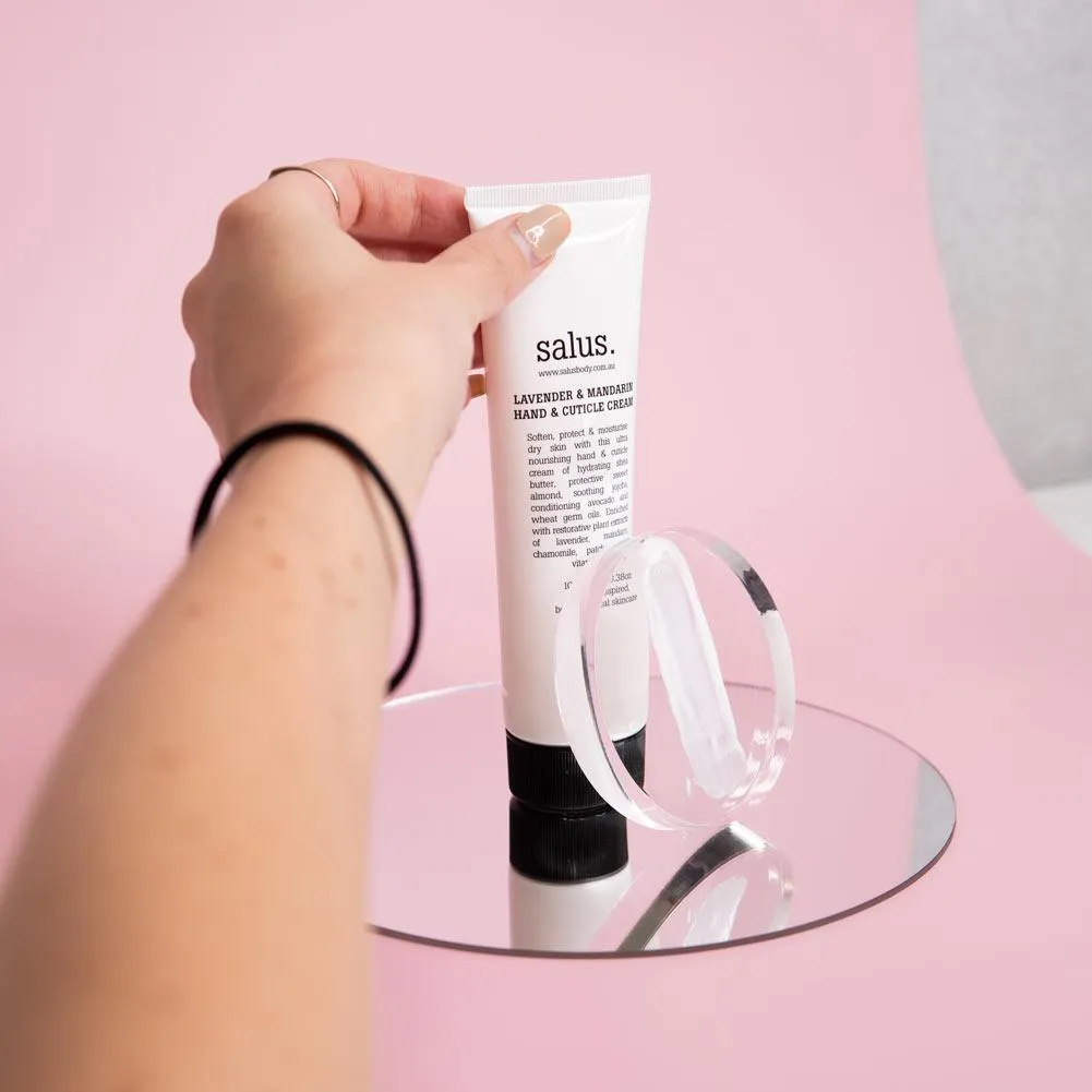 Circle Acrylic Styling Prop Block 3.1"/8cm For Photography and Flat Lays (DEMO STOCK)
