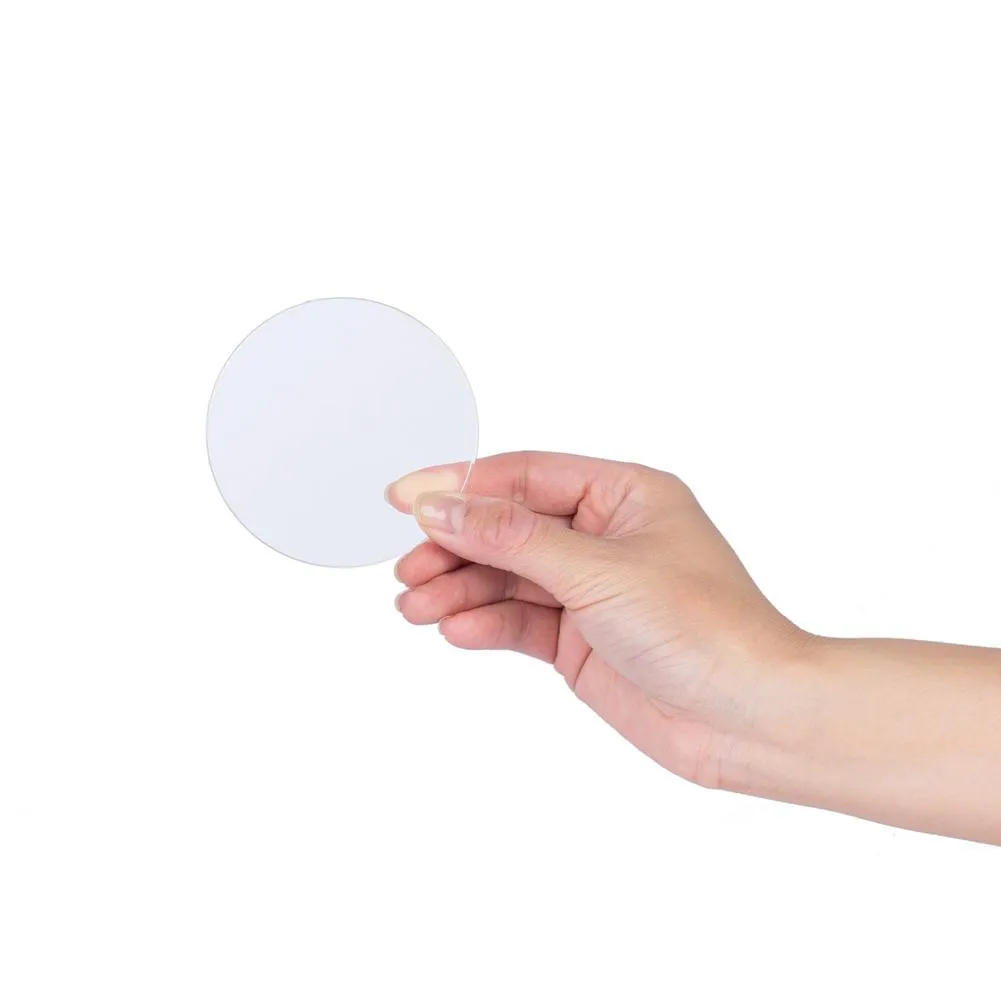 Circle Acrylic Styling Prop Block 3.1"/8cm For Photography and Flat Lays (DEMO STOCK)