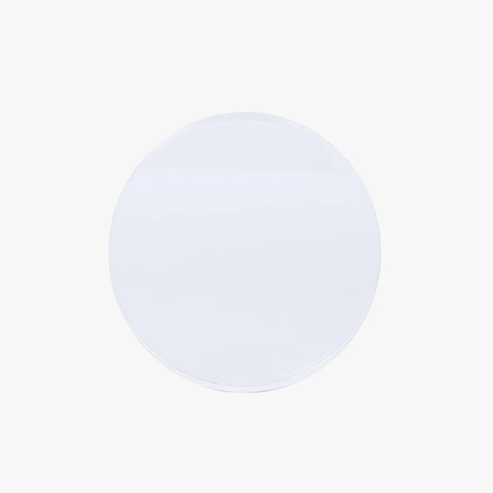 Circle Acrylic Styling Prop Block 3.1"/8cm For Photography and Flat Lays (DEMO STOCK)