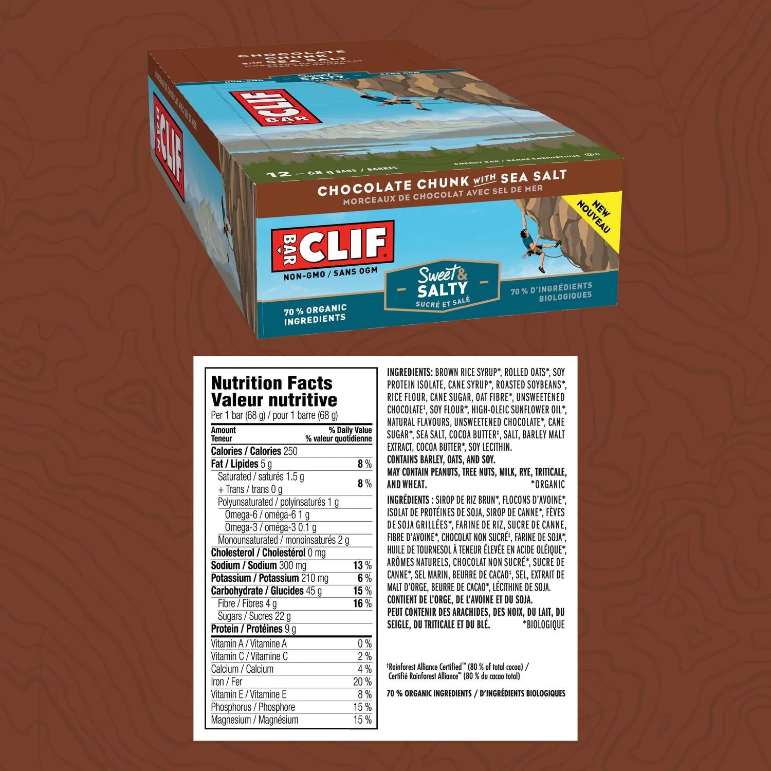 Clif Bar - Chocolate Chunk Sea Salt