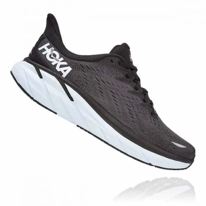 Clifton 8 - Black/White - 5UK