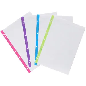 Colourhide My Colour-Coded Loose-Leaf Paper Refills 400 Page A4 Assorted