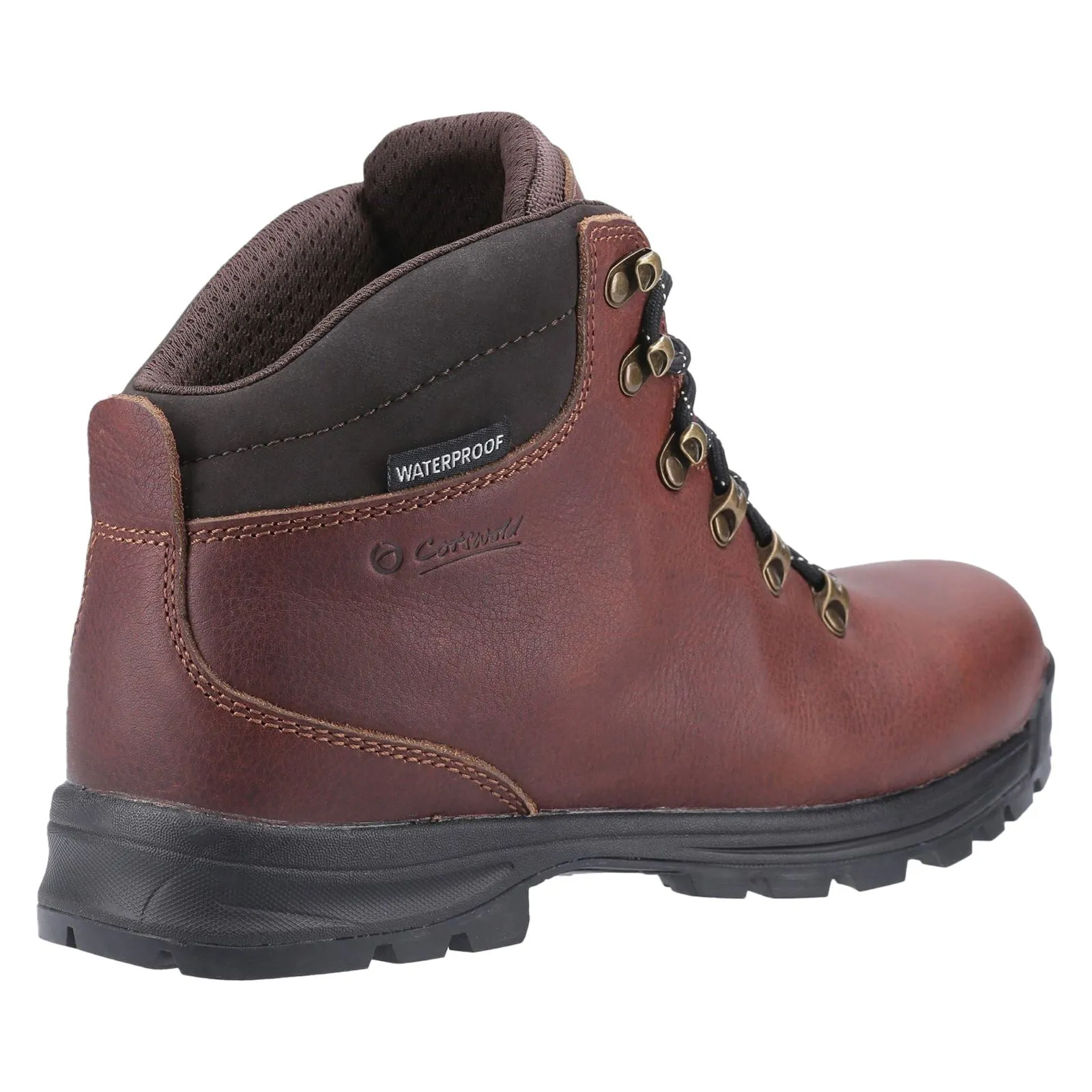 Cotswold Kingsway Leather Men's Brown Hiking Boots
