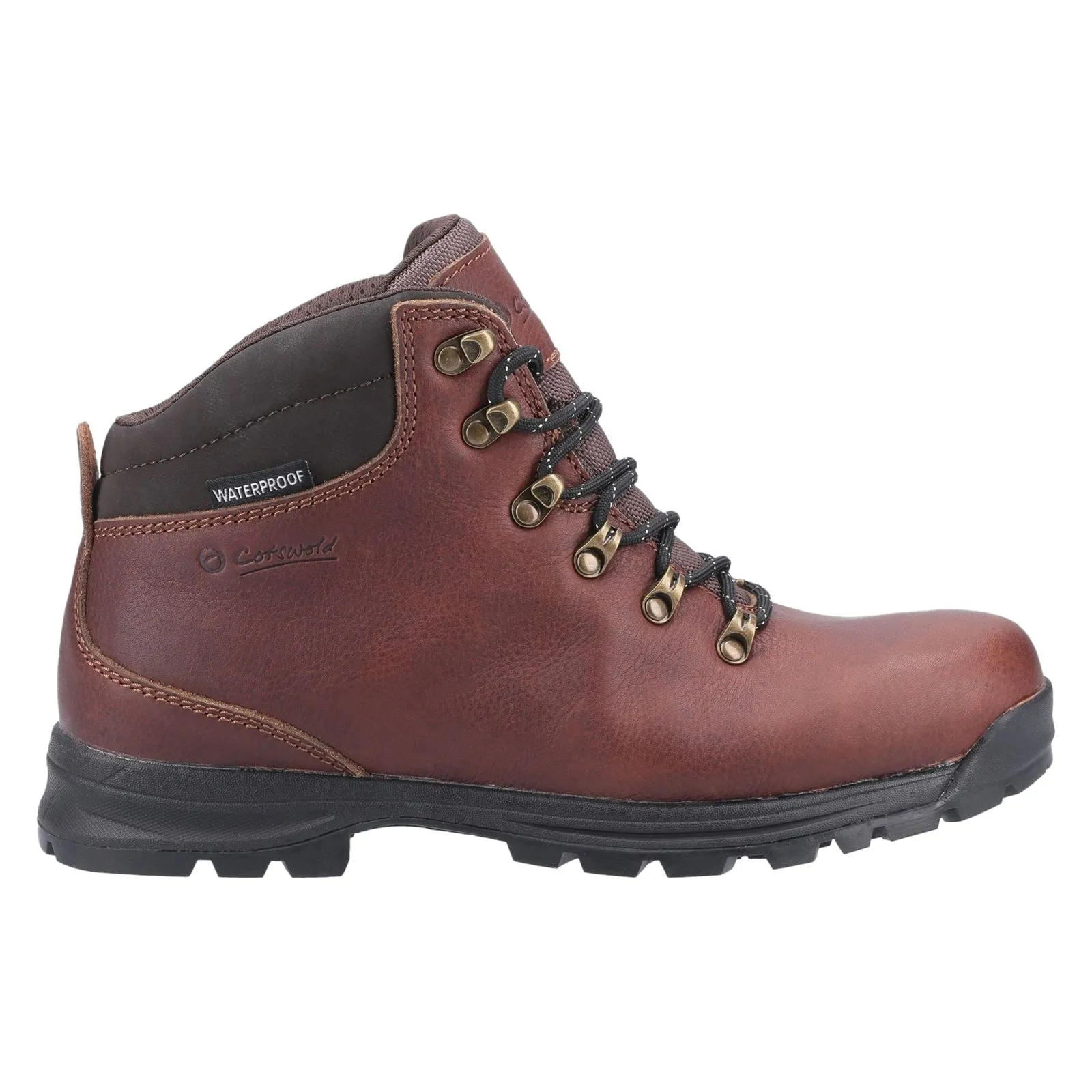 Cotswold Kingsway Leather Men's Brown Hiking Boots