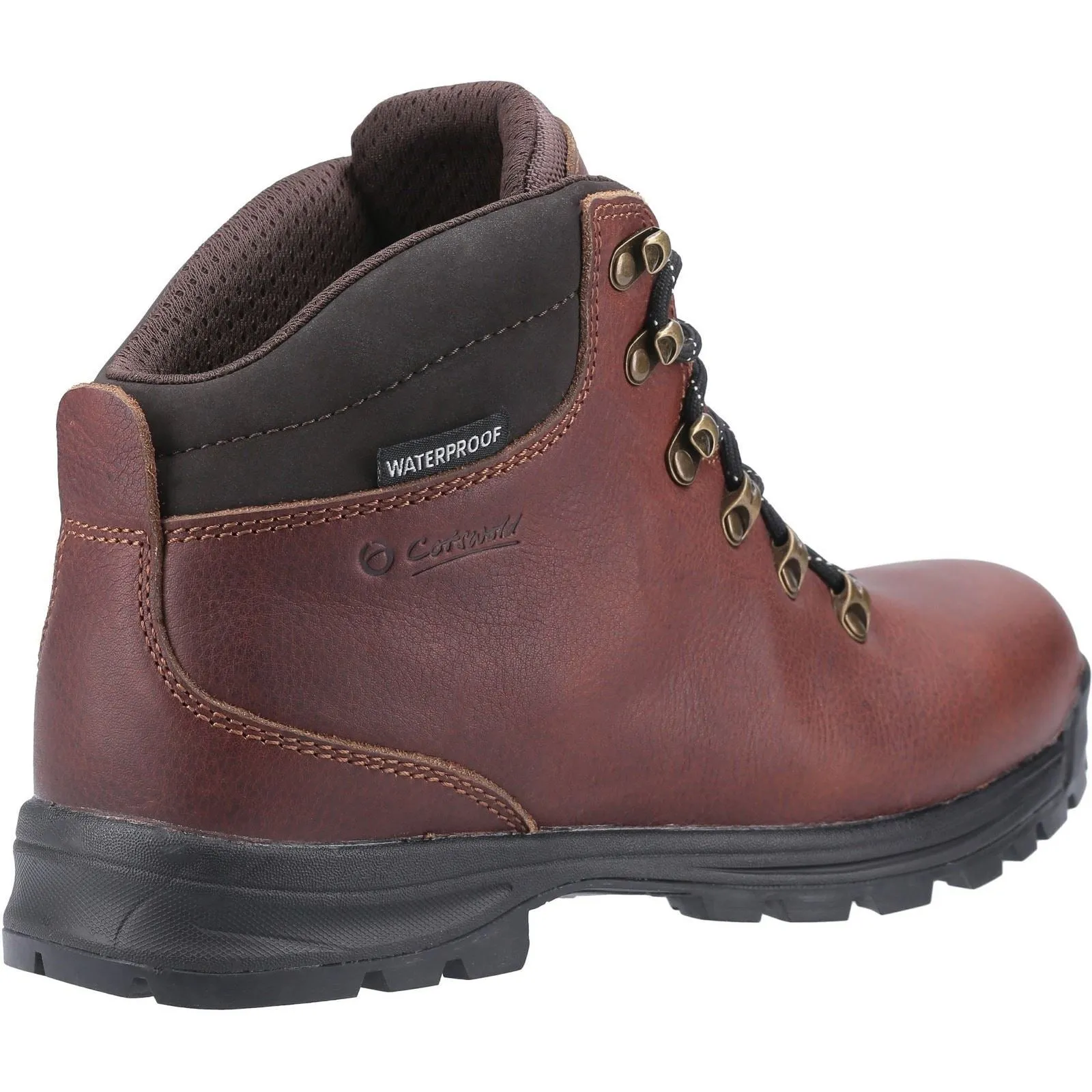 Cotswold Kingsway Leather Men's Brown Hiking Boots