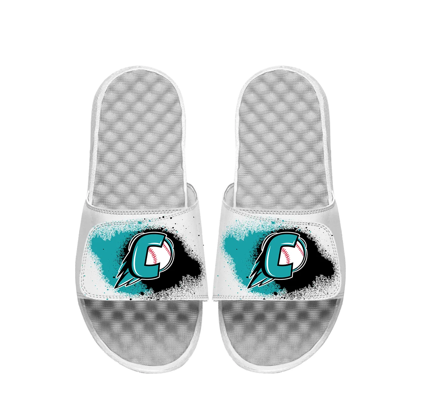 Crew Baseball Spray Paint PERSONALIZE Slides