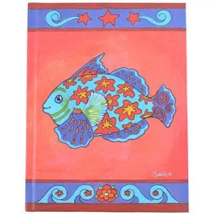 Cumberland Mosaic Fish Notebook Casebound 100 Leaf A6
