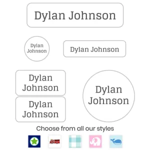 Custom Daycare Labels Pack