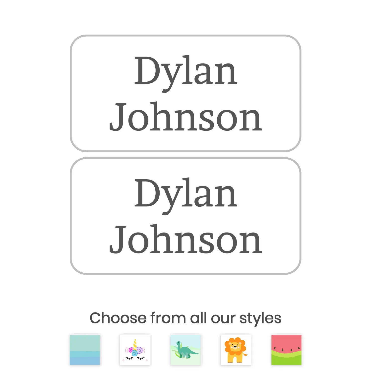 Custom Shoe Labels
