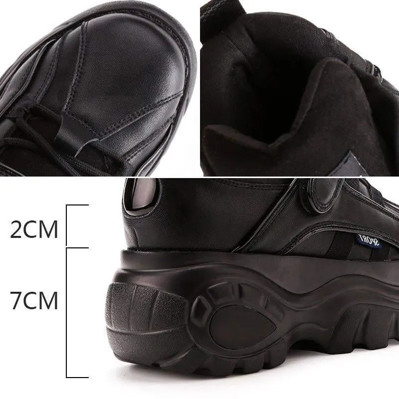 Cyberpunk Platform Sneakers