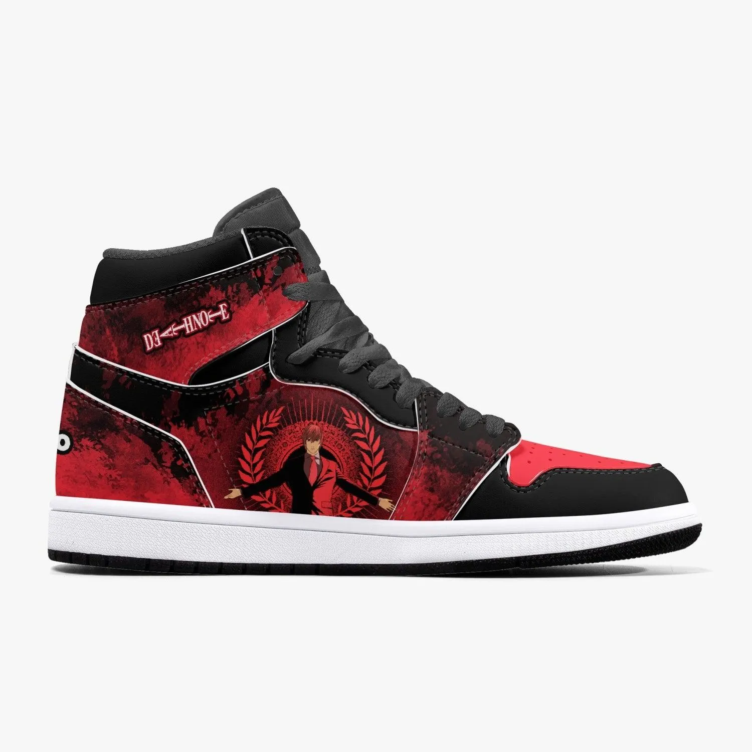 Death Note Kira Red JD1 Mid Anime Shoes