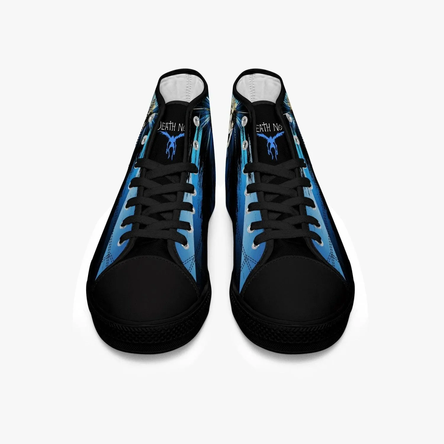 Death Note 'L' Blue A-Star Mid Anime Shoes