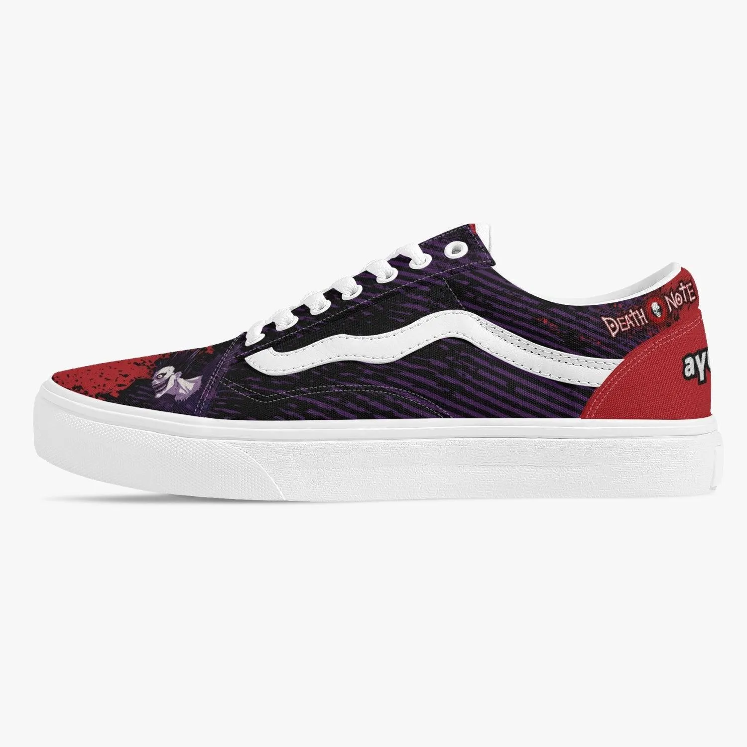 Death Note Ryuk Red Black V-OK Anime Shoes