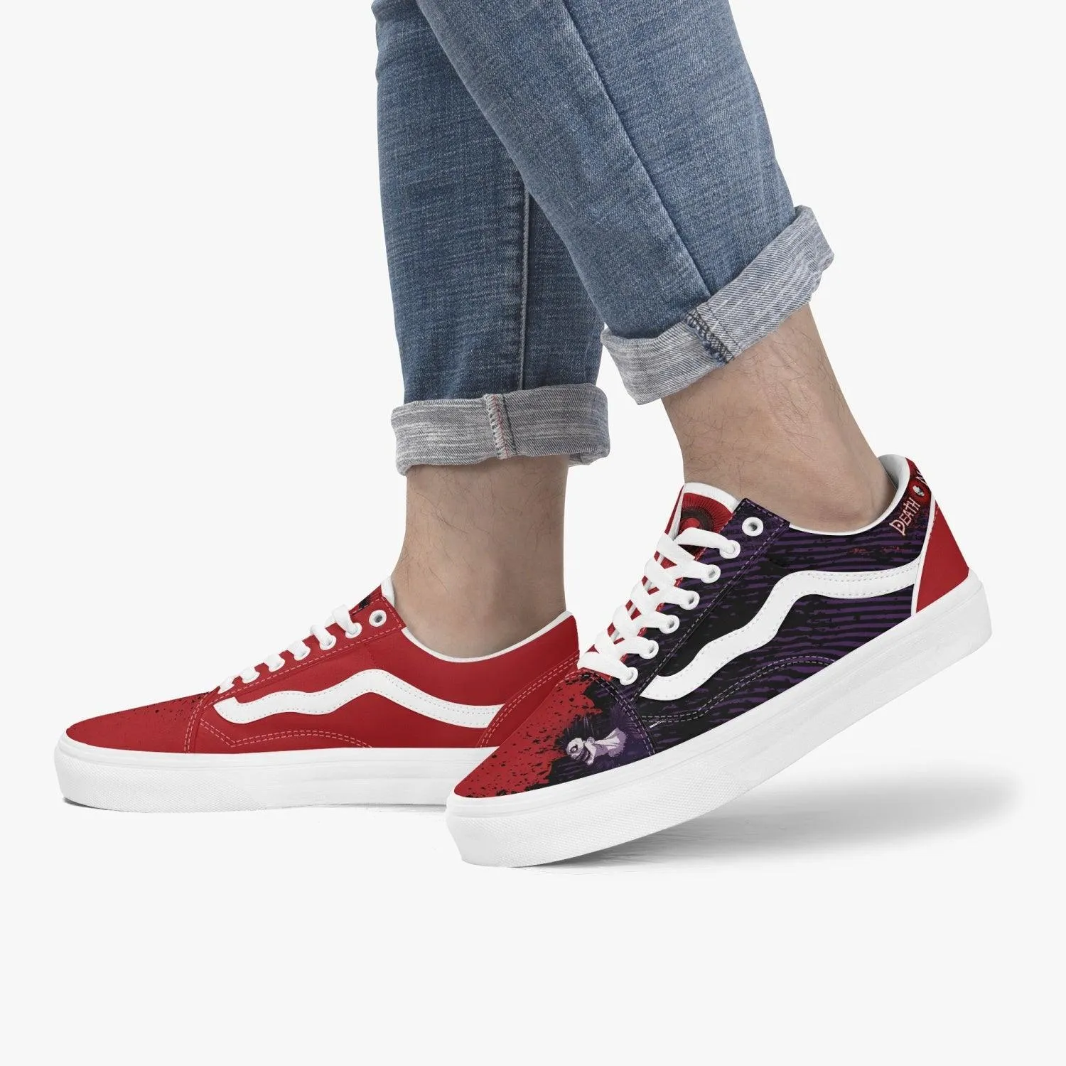 Death Note Ryuk Red Black V-OK Anime Shoes