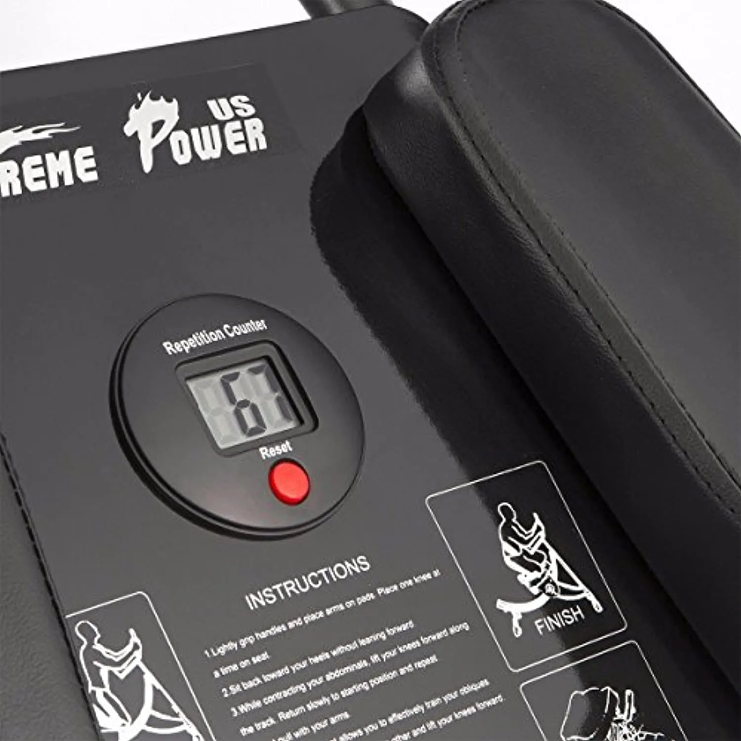 Deluxe Abdominal Crunch Coaster Fitness Equipment (Ab Coaster)