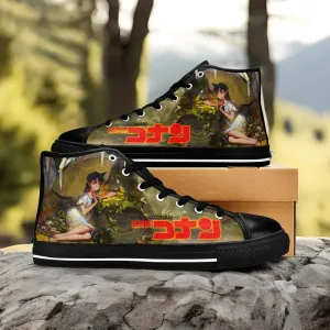 Detective Conan Case Closed Shoes High Tops Sneakers for Kids and Adults