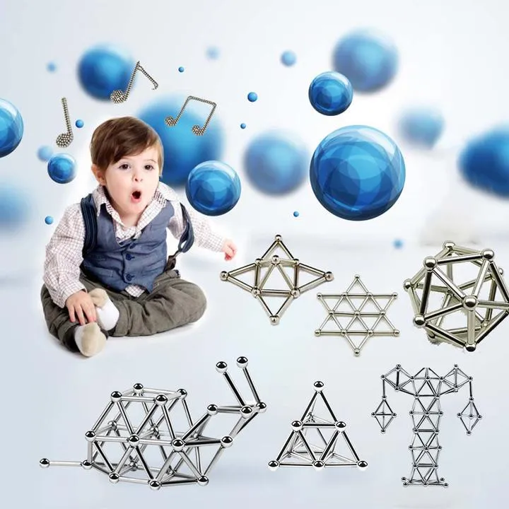 DIY Magnetic Sticks And Balls