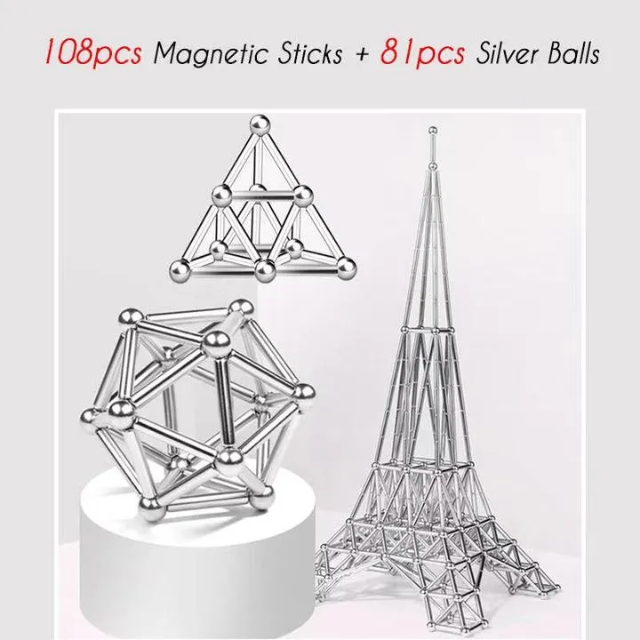 DIY Magnetic Sticks And Balls