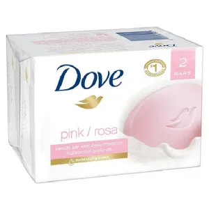 Dove Pink Beauty Bar Soap with Deep Mositure 2-Pack