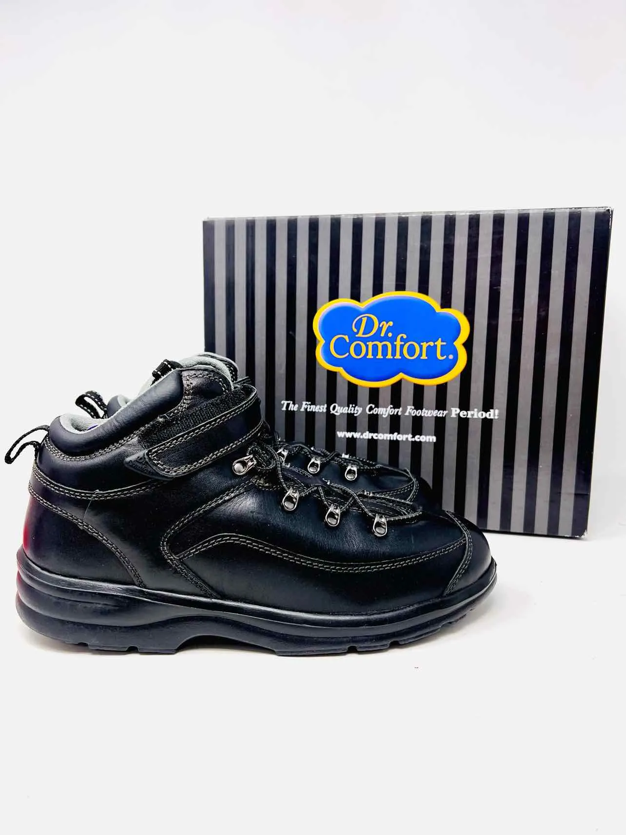Dr. Comfort Size 8 Black Leather W/ BOX!!! Shoes Sneakers