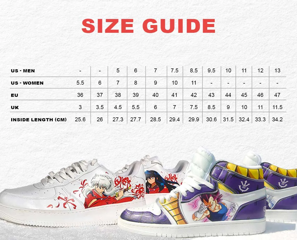 Dragon Ball Z Son Goku YZ Anime Shoes