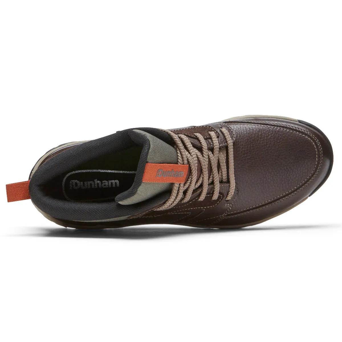 'Dunham' Men's Glastonbury WP Mid Hiker - Brown