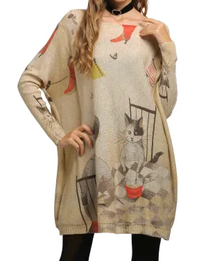 ellazhu Casual Sweater Sweatshirts DH12