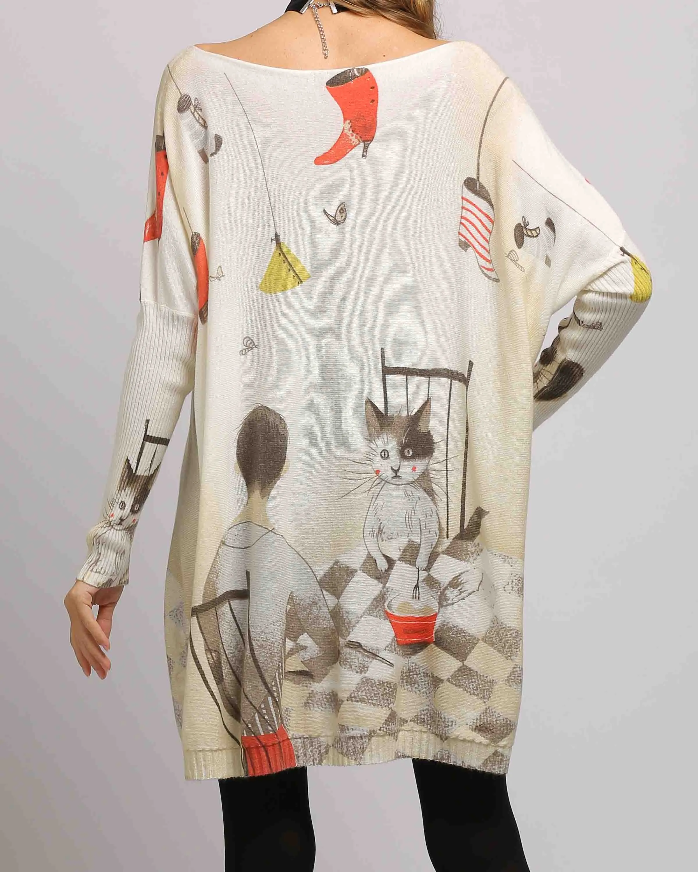 ellazhu Casual Sweater Sweatshirts DH12