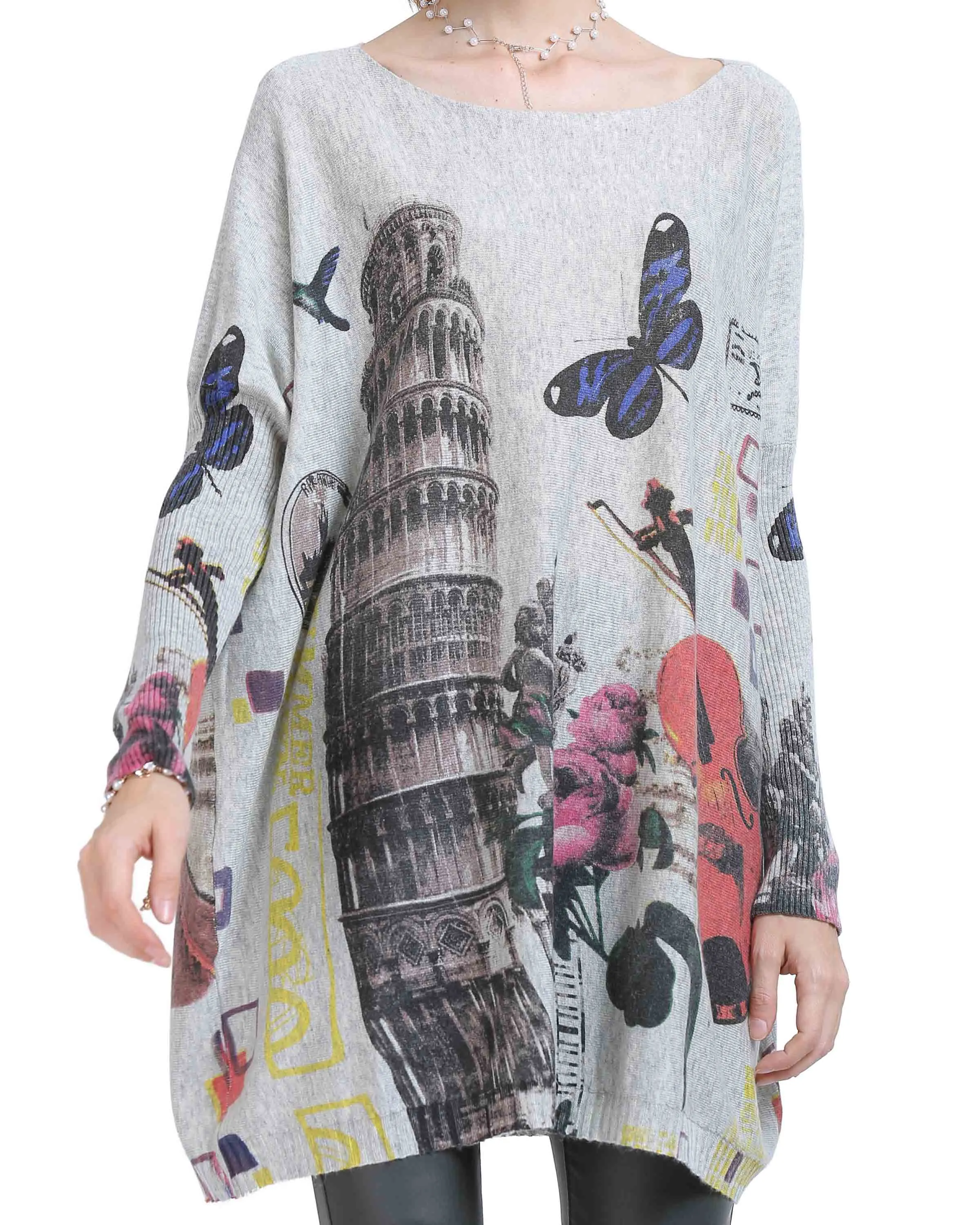 ellazhu Casual Sweater Sweatshirts DH23
