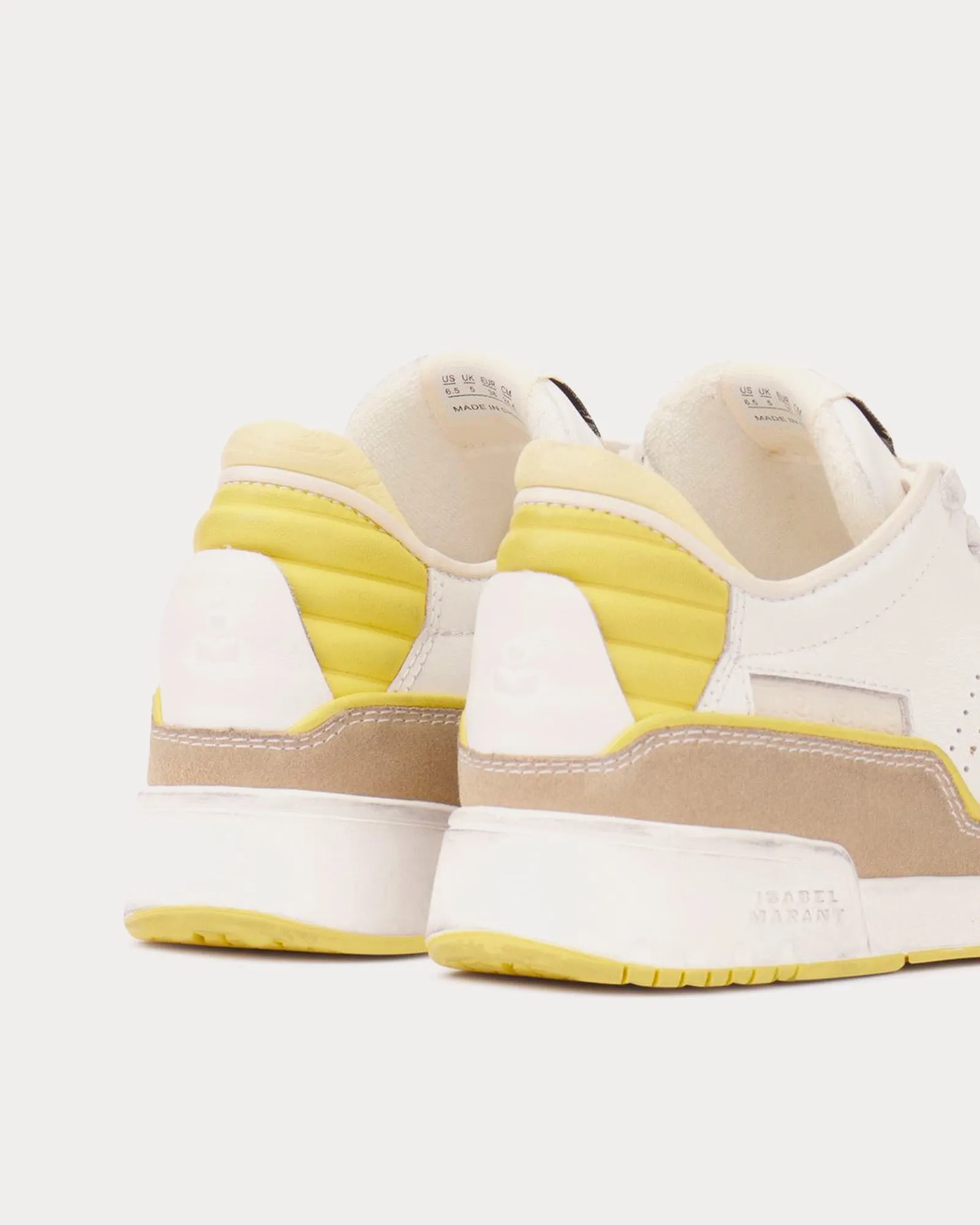 Emree Light Yellow / Yellow Low Top Sneakers