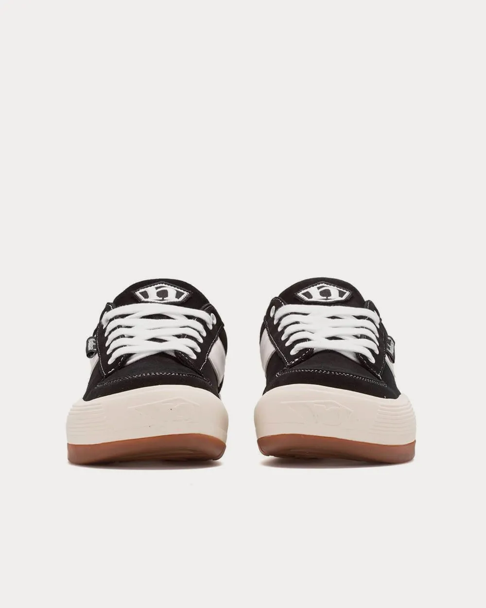 Espresso Suede Black Low Top Sneakers