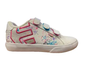 Etnies scarpa sneakers da ragazza Kids Fader Vulc con strappo 4301000091100 bianco