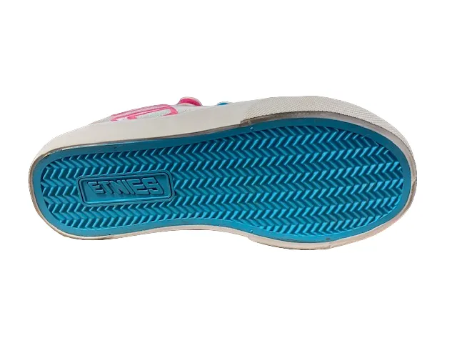 Etnies scarpa sneakers da ragazza Kids Fader Vulc con strappo 4301000091100 bianco