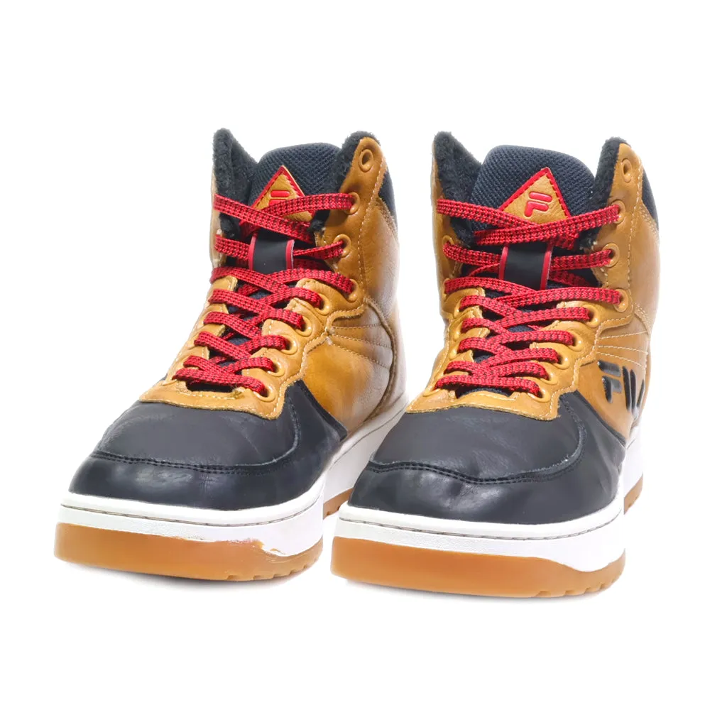 Fila Hiking Boots Leather Brown Colour For Women