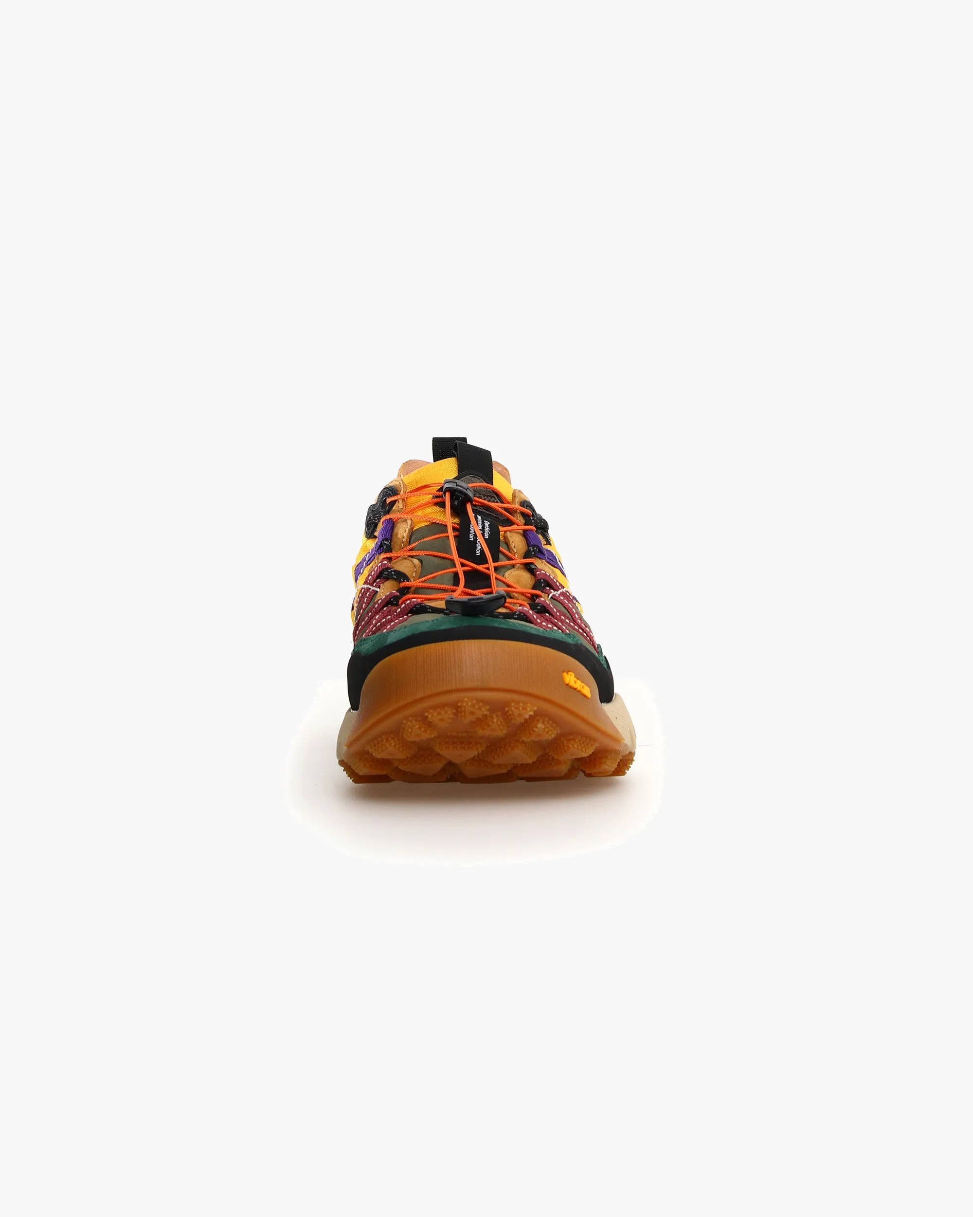 Flower Mountain Iwano 2 Suede & Nylon - Black / Cognac / Yellow