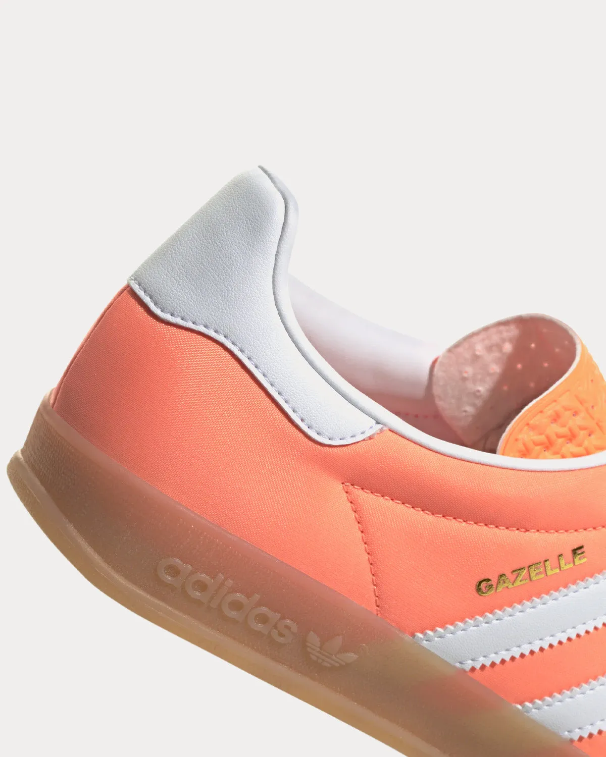 Gazelle Indoors Beam Orange / Cloud White / Gum Low Top Sneakers