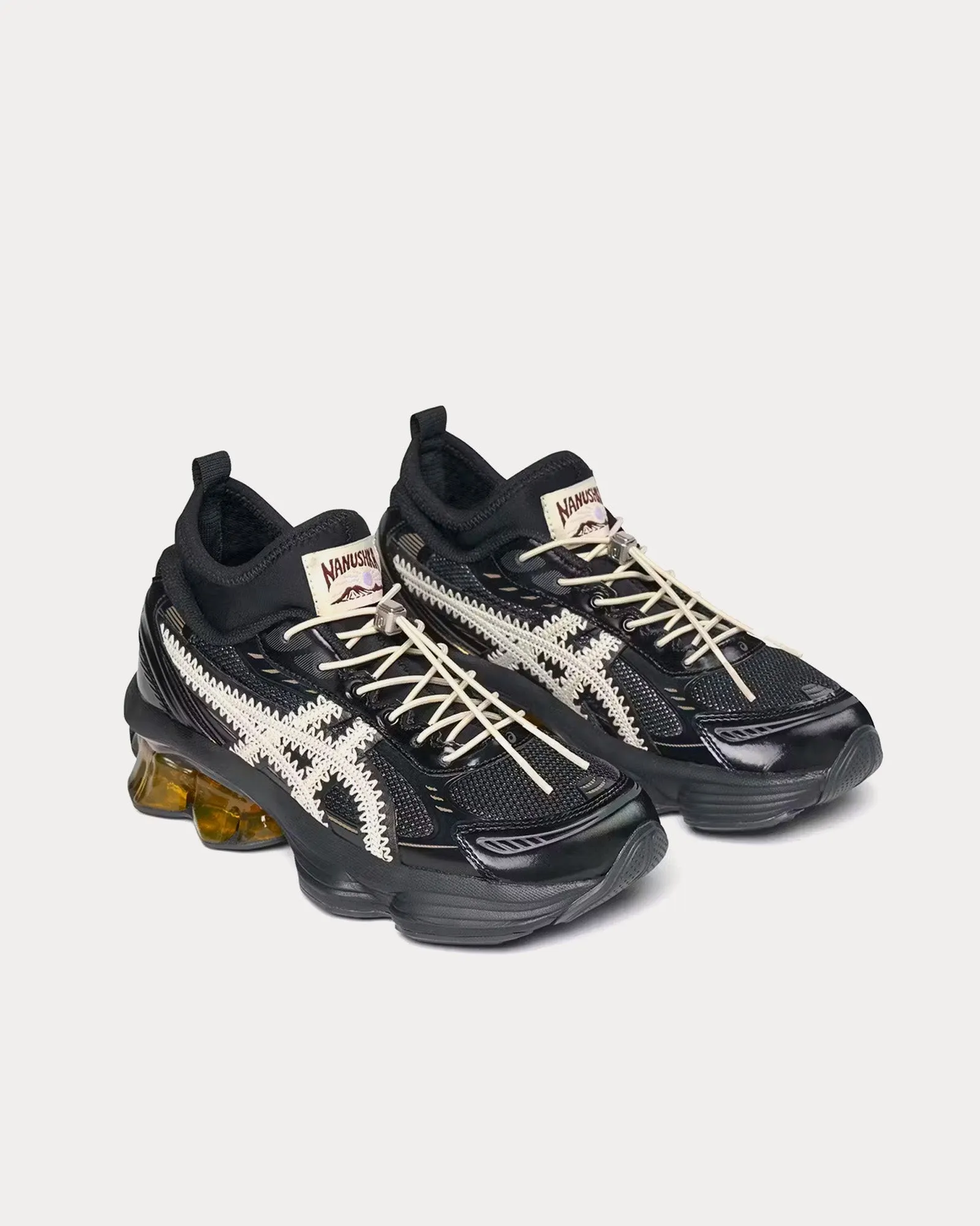 Gel-Kinetic Fluent Black High Top Sneakers