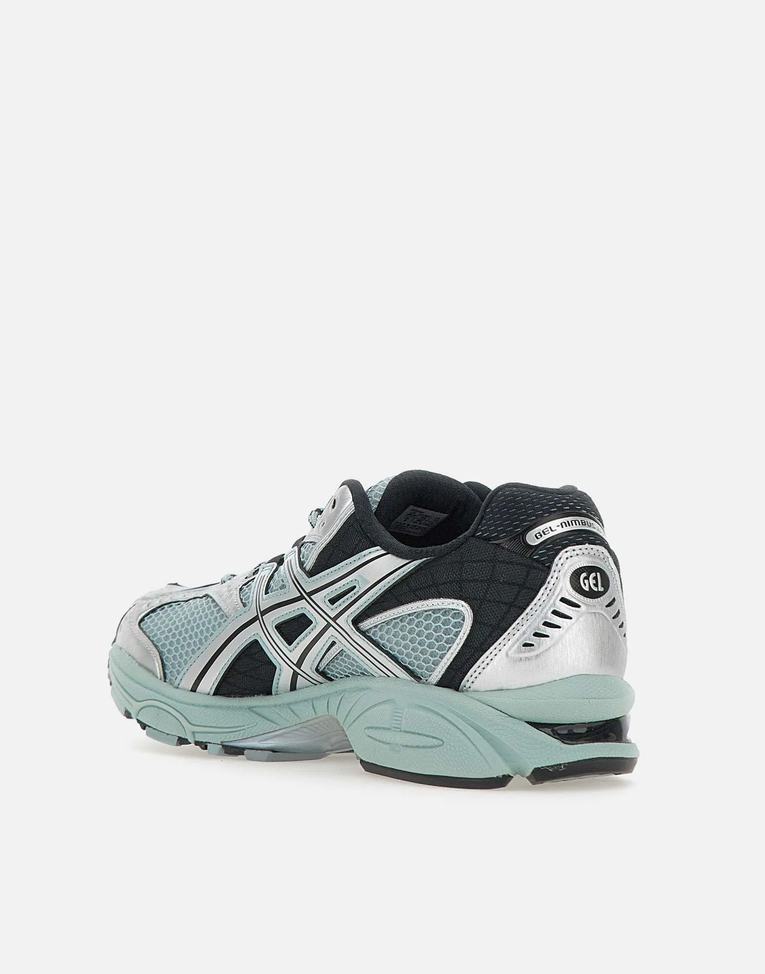 Gel Nimbus 10.1 Teal Silver Sneakers