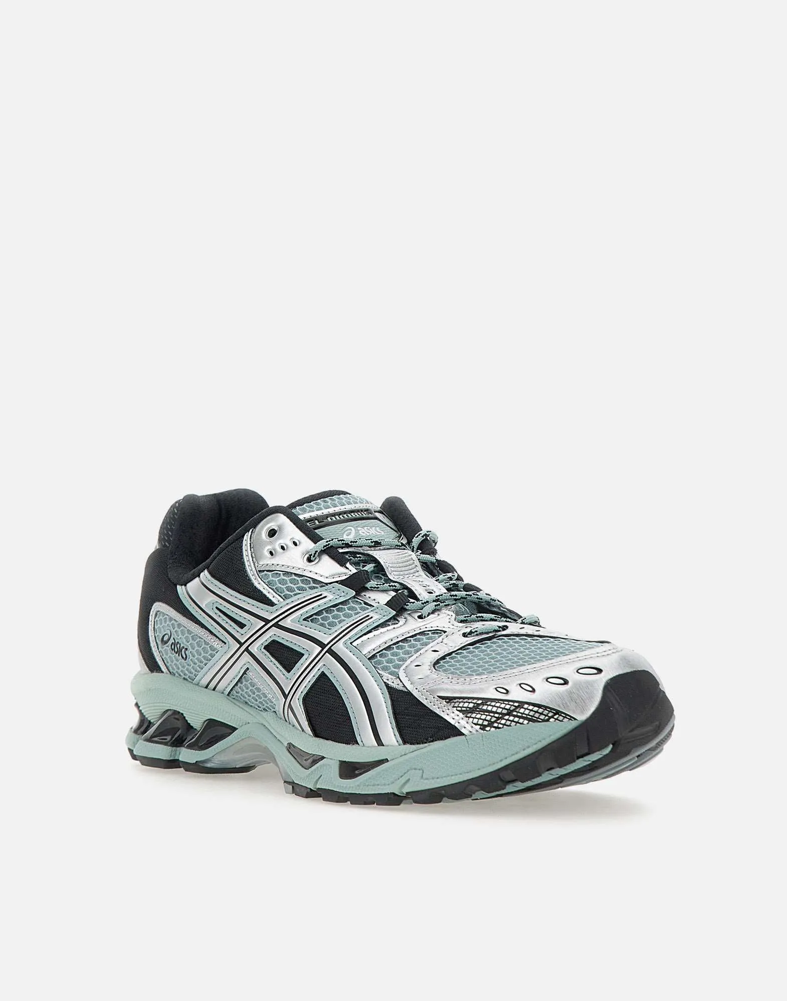 Gel Nimbus 10.1 Teal Silver Sneakers