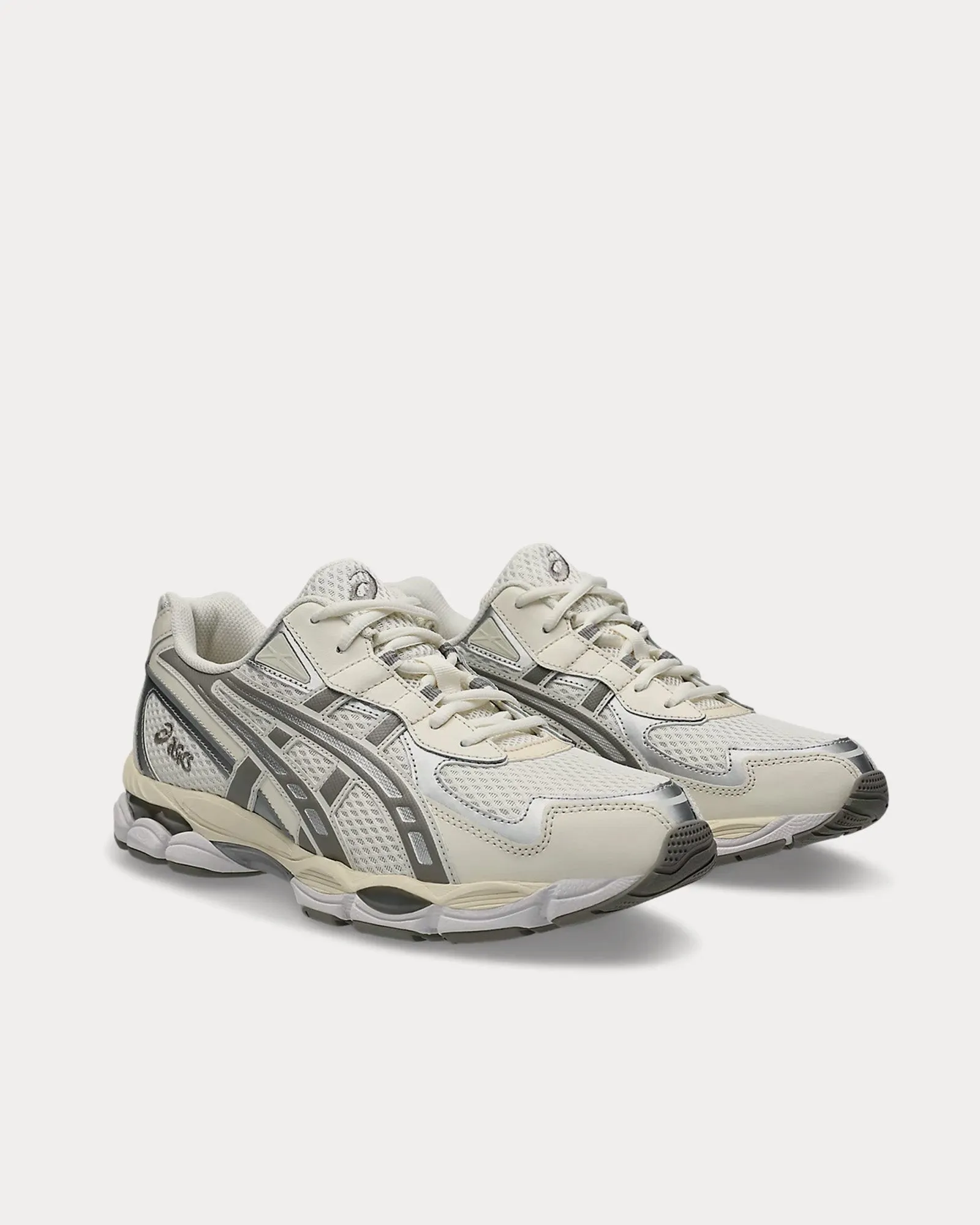 Gel-NYC 2055 Cream / Steeple Grey Low Top Sneakers