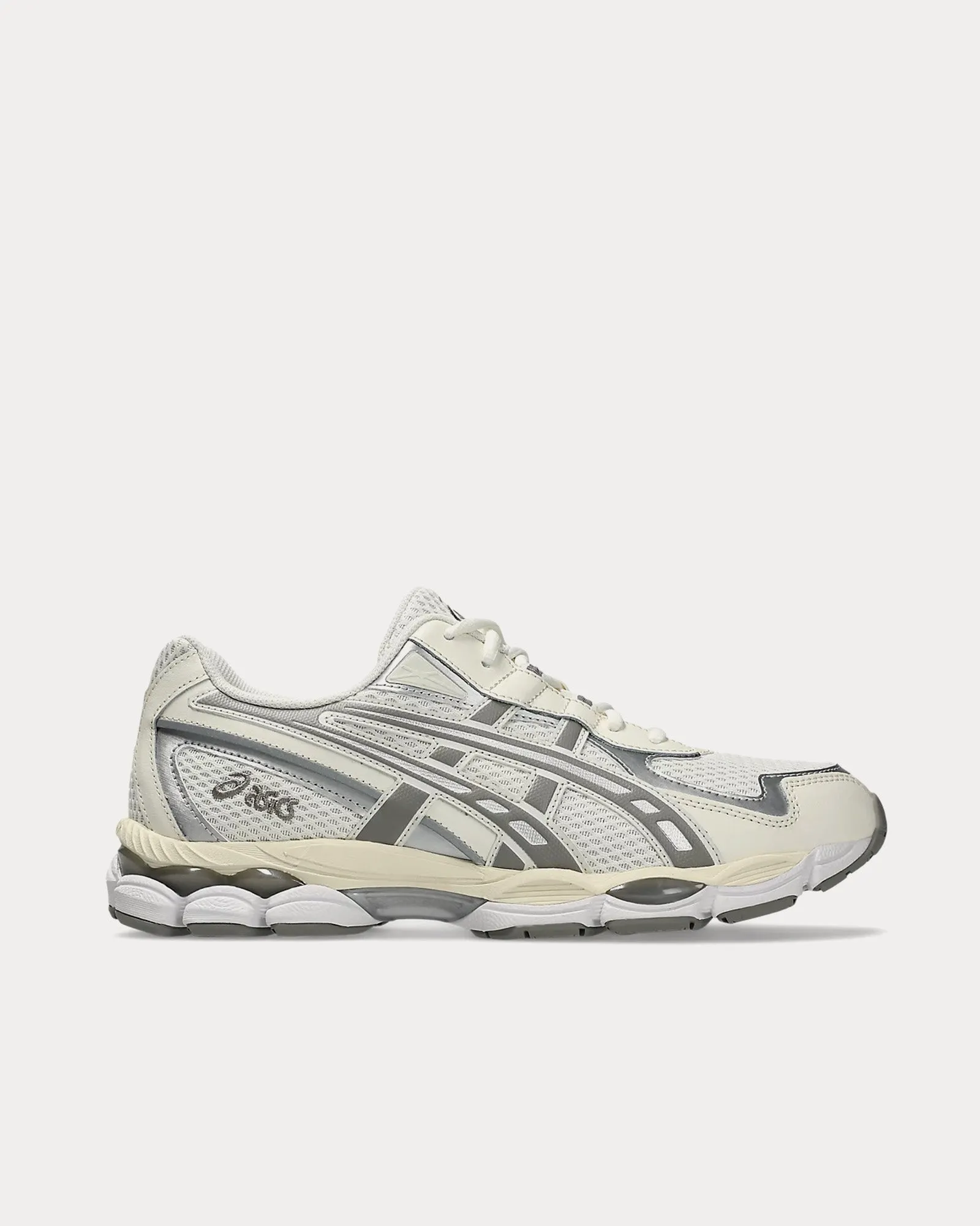 Gel-NYC 2055 Cream / Steeple Grey Low Top Sneakers