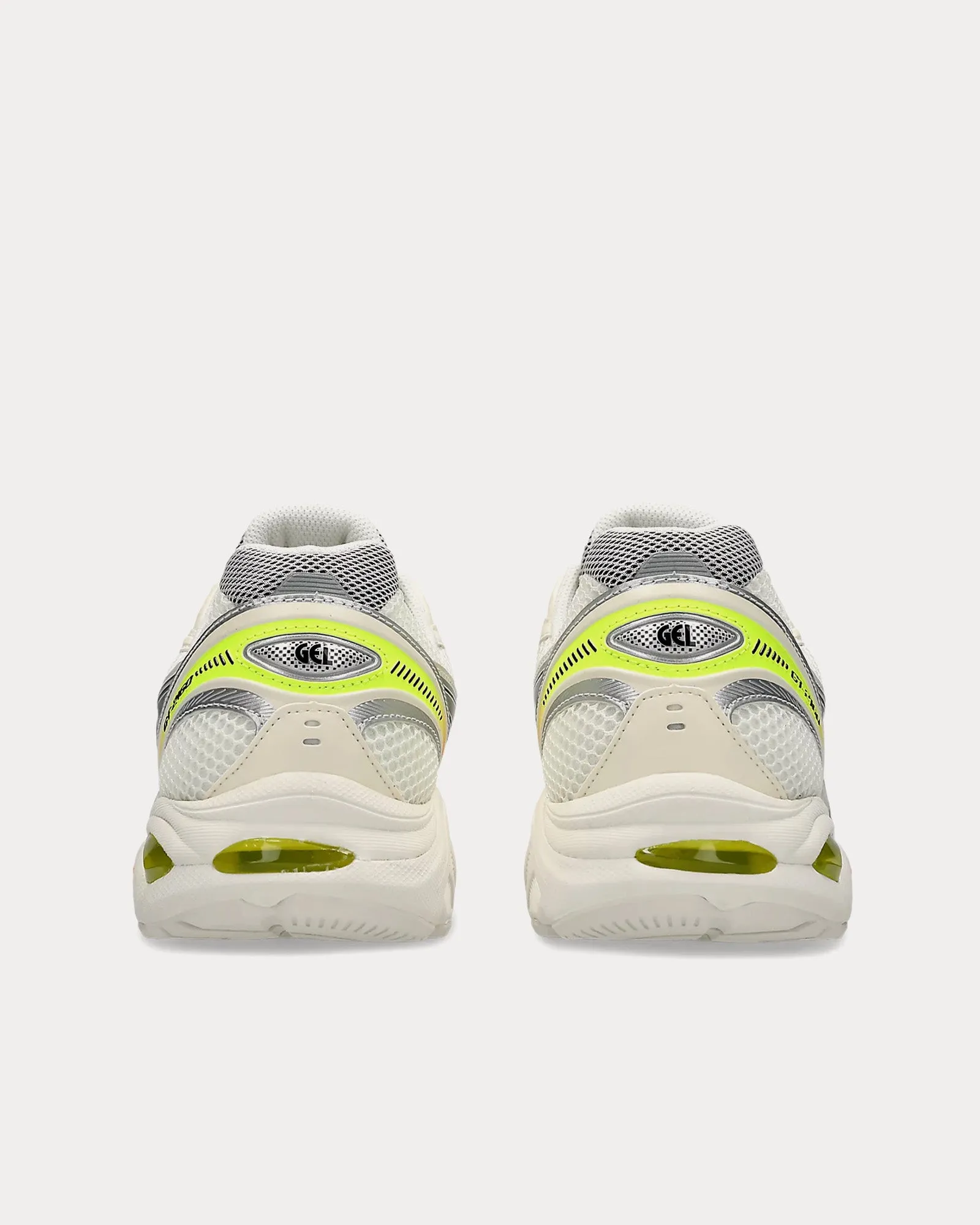GT-2160 'Paris' Cream / Safety Yellow Low Top Sneakers