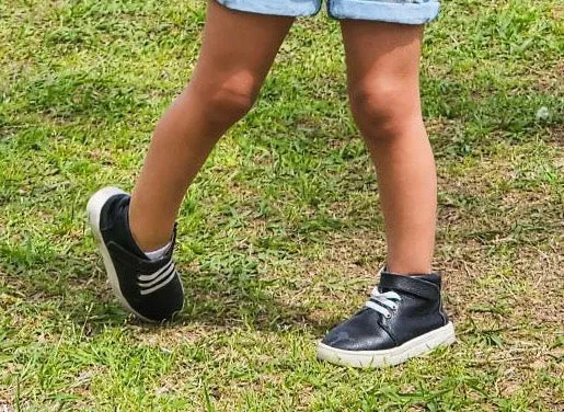 High Top Black Sneakers - Blackout