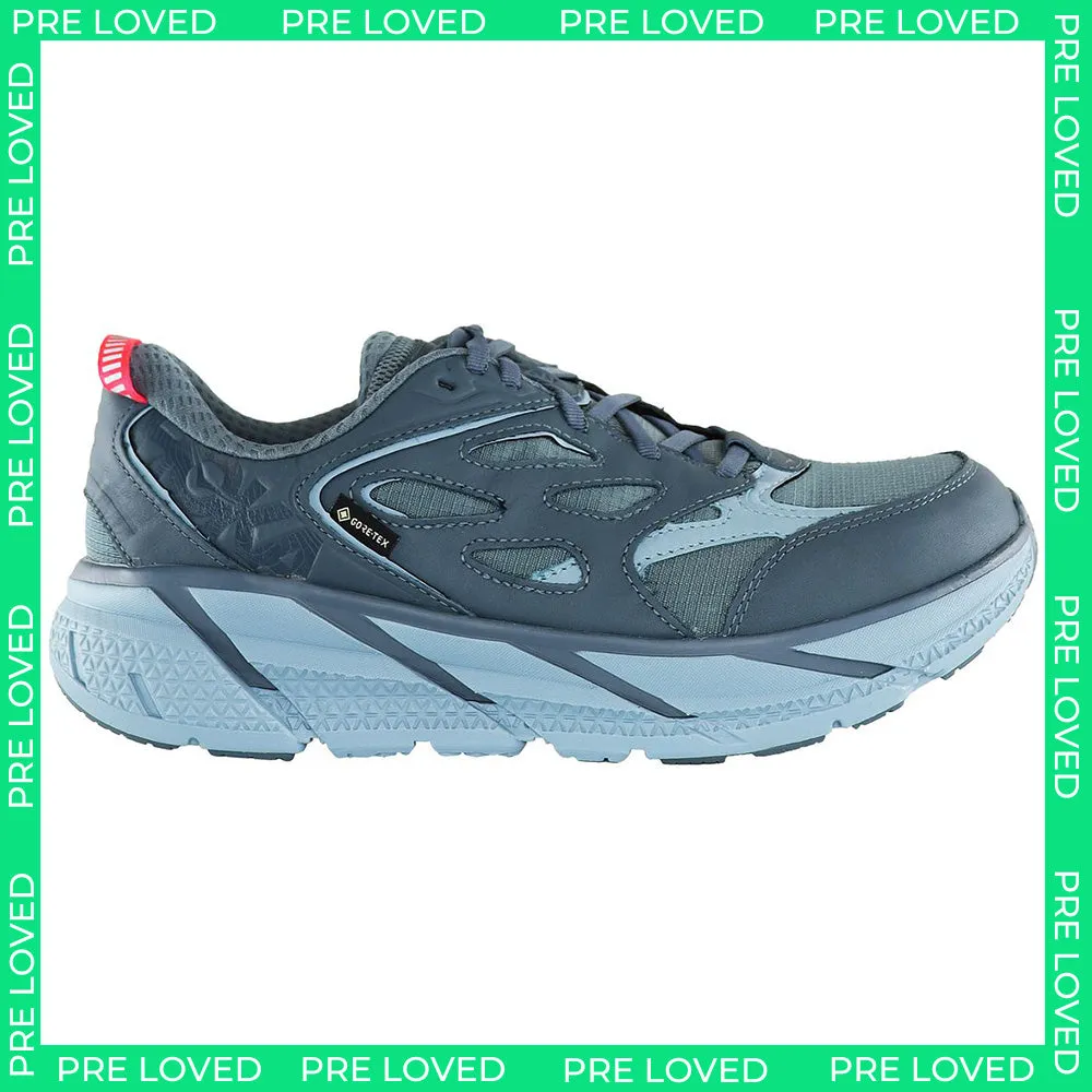 Hoka Clifton L Gore-Tex Mens Blue Trainers NO BOX