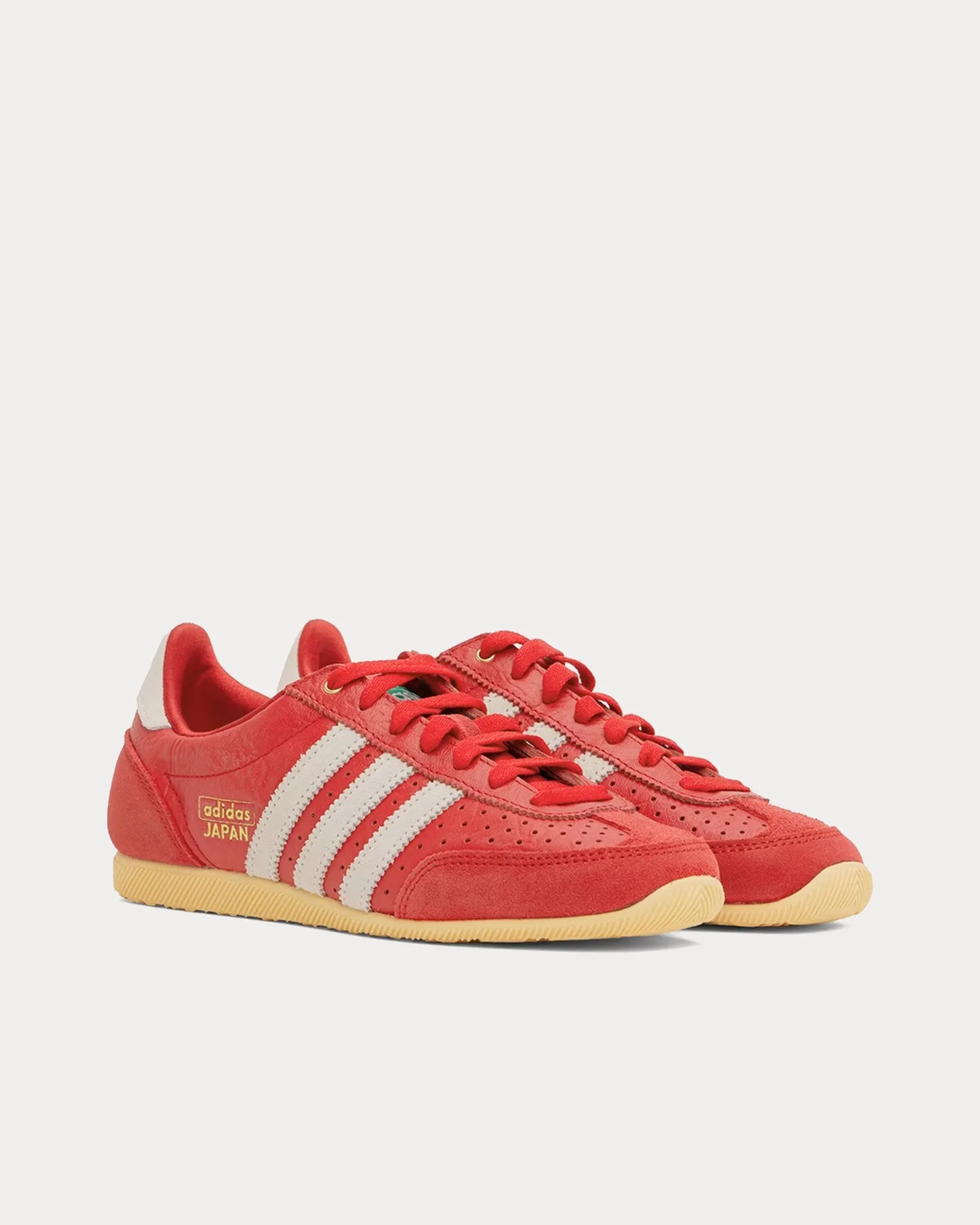 Japan Better Scarlet / Off White / Orange Low Top Sneakers