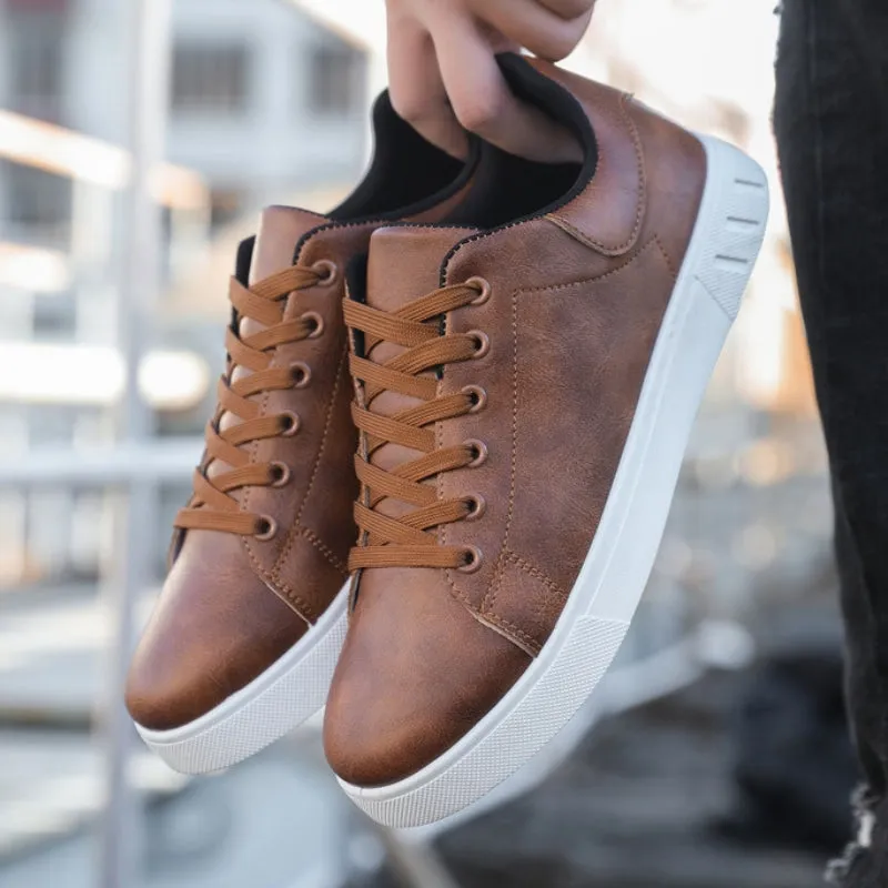 John | Men's Leather Sneakers
