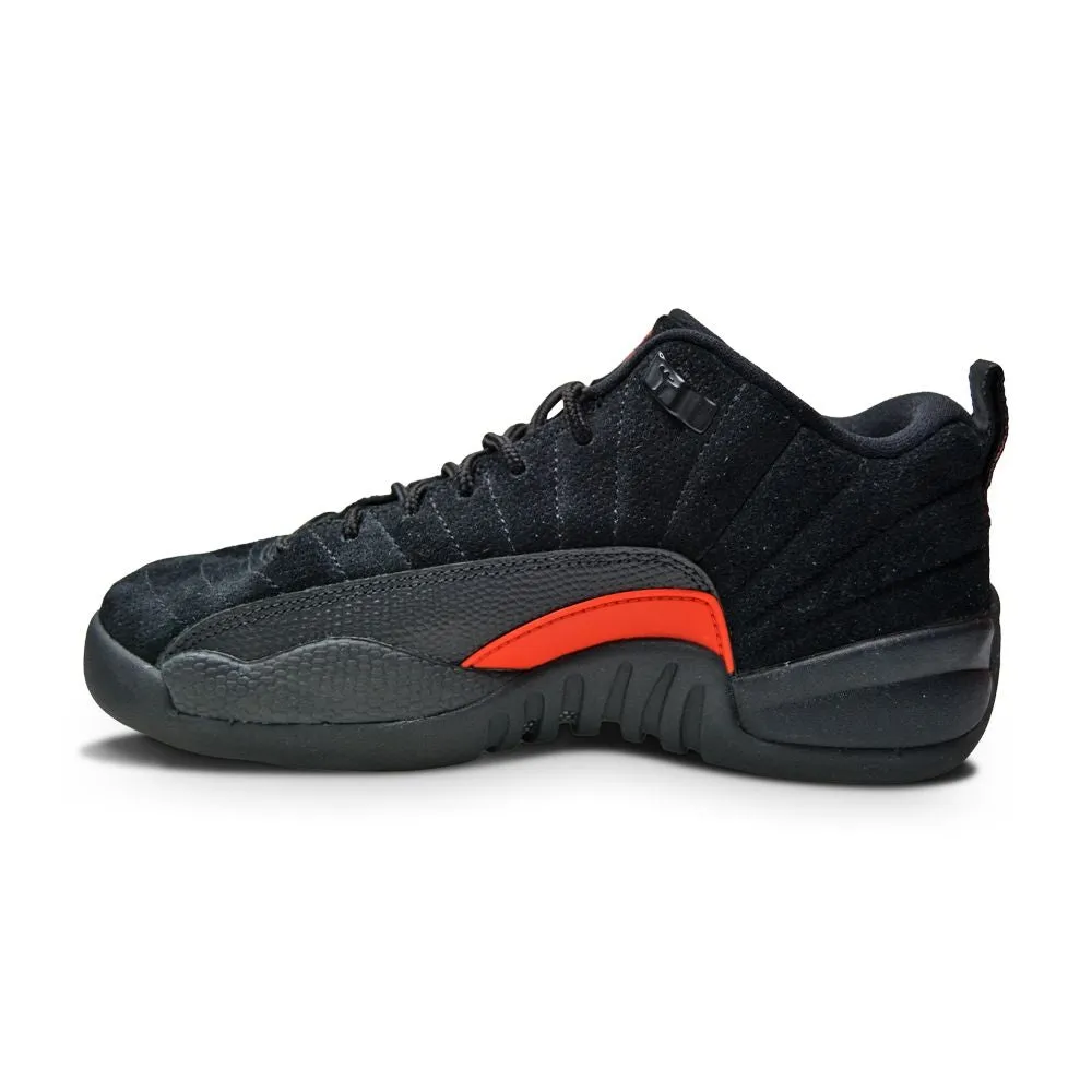 Juniors Nike Air Jordan 12 Retro Low BG  - 308305 003 - Max Orange Anthracite