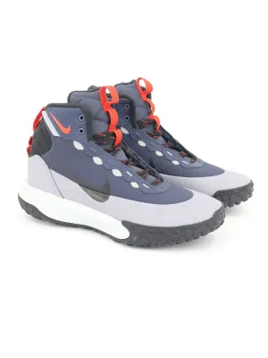 Kids Boy's Textured Hiking Shoes,Blue/Grey