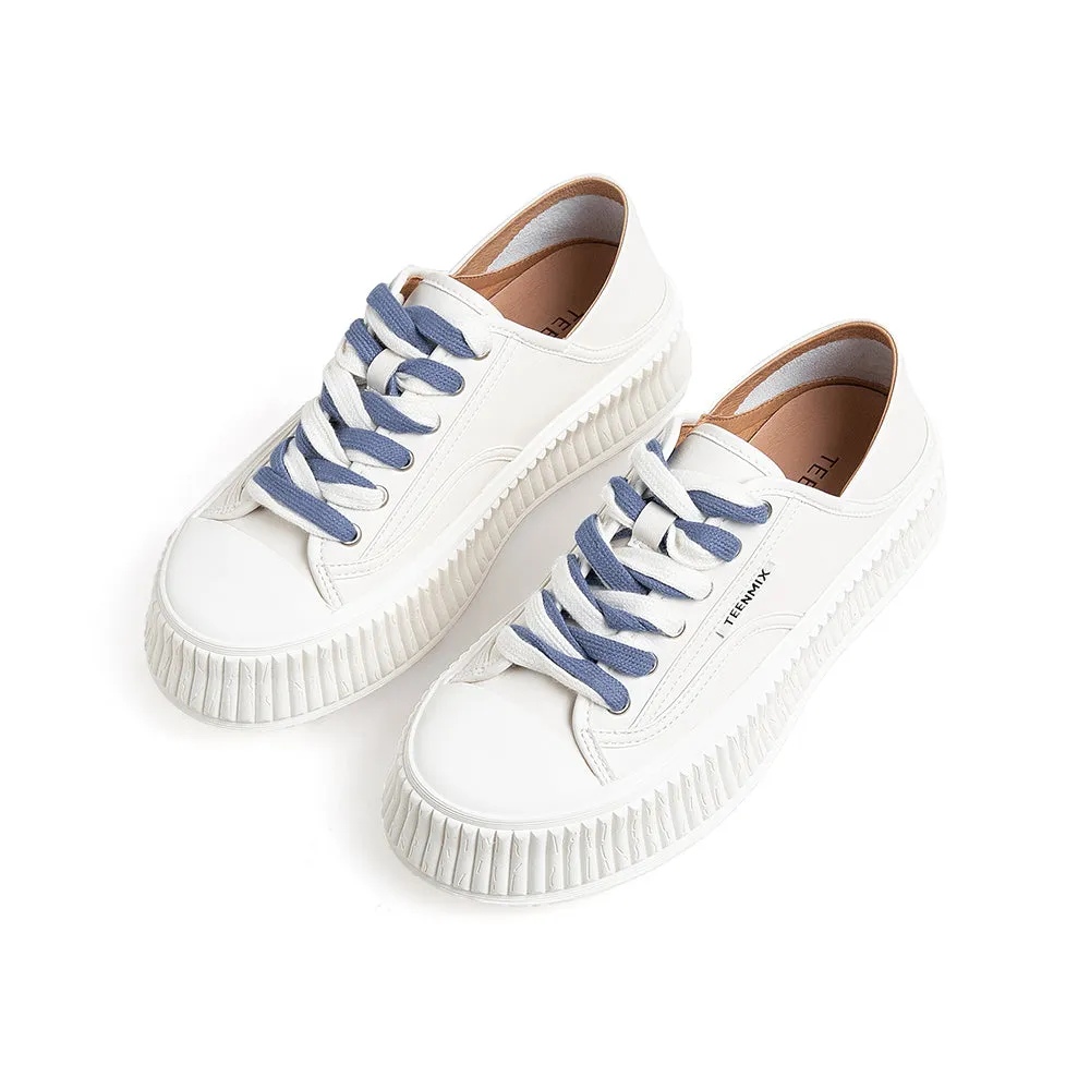Lace-up Front Skate Sneakers